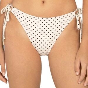 Peony Biscotti Tie Bikini Bottom NWT
